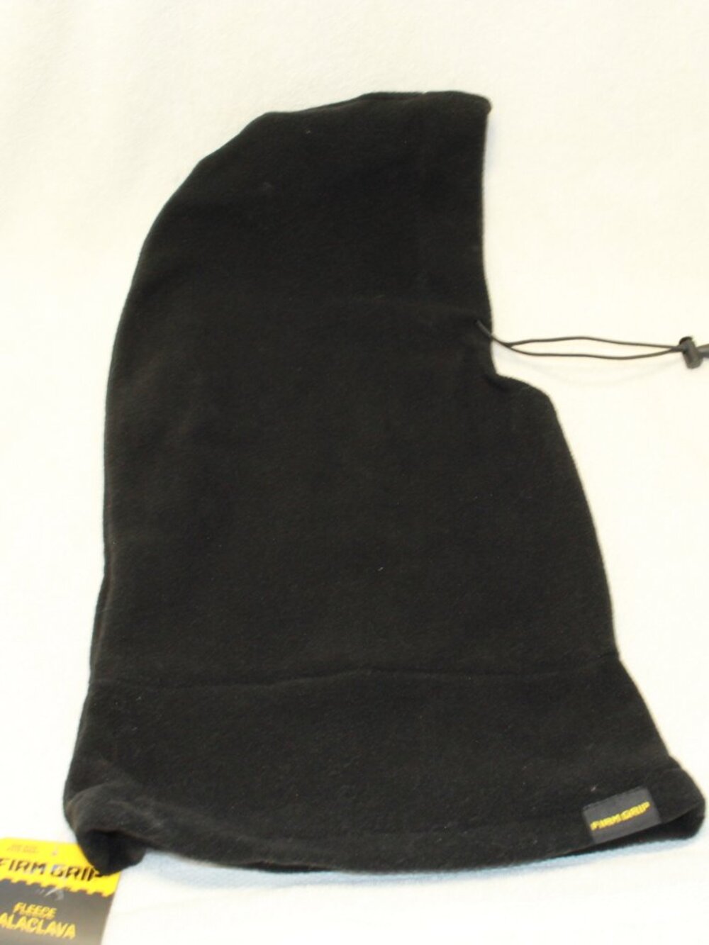 Firm Grip One Size Fits Most Black Fleece Balaclava Head Neck Cover - NWT 63410